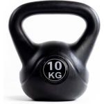 Ways. Kettlebell - 10 Kg - Pvc - - Zwart