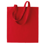 Bellatio Design Basic Katoenen Schoudertasje In Het 38 X 42 Cm - Schoudertas - Rood