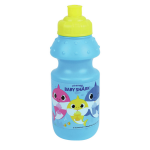 Baby Shark Kunststof Bidon Pop-up Drinkbeker 350 Ml - Schoolbekers - Blauw