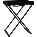 Vidaxl Klaptafel 48x34x61 Cm Mdf - Negro