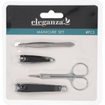 4-delige Manicure Persoonlijke Verzorging Set - Manicuresetjes - Silver