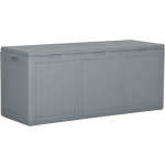 Vidaxl Tuinbox 270 L Pp Rattan - Gris