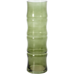 Lichte Glazen Bamboe Vaas/vazen 9 X 31 Cm - Vazen - Groen