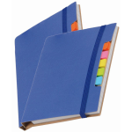 Pakket Van 2x Stuks Schoolschriften/notitieboeken A6 Harde Kaft Gelinieerd - Notitieboek - Blauw