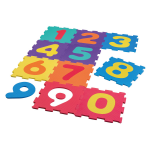 Foam Puzzelmat/puzzeltegels/vloerpuzzel Cijfers 0 T/m 9 Educatief Speelgoed - Speelkleden