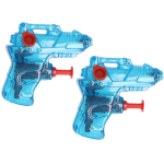 Set Van 4x Stuks Mini Waterpistool 7 Cm - Waterpistolen - Blauw