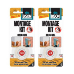 Bison 2x Rollen Montagekit Tape Original 19 Mm X 1,5 M - Tape (Klussen)