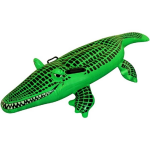 Opblaasbare Krokodil 150 Cm Zwembad Speelgoed - Buitenspeelgoed Waterspeelgoed - Opblaasdieren Decoraties - Groen