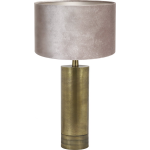 Light & Living Savi Tafellamp Goud/zilver - Grijs