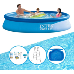 Intex Zwembad Easy Set 366x76 Cm - Met Accessoires - Blauw