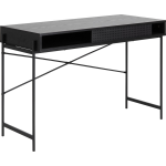 Angus Bureau Schuifdeur. - Zwart