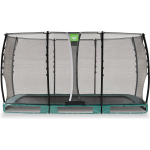 EXIT Toys Exit Allure Classic Inground Trampoline 214x366cm - - Groen