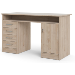 Fula Bureau 4 Laden Hickory Decor. - Bruin