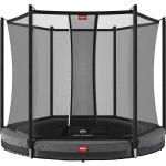 BERG Toys Favorit 330cm Ronde Inground Trampoline Met Veiligheidsnet - Grijs