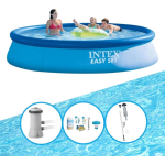 Intex Zwembad Easy Set - Zwembadset - 396x84 Cm - Blauw