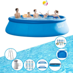 Intex Zwembad Easy Set - Zwembadpakket - 457x122 Cm - Blauw