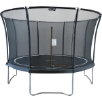 axi Denver Trampoline Met Veiligheidsnet Ø 366 Cm Onground Trampoline Op Palen Voor Kinderen - Zwart