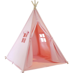 Sunny Alba Tipi Tent Voor Kinderen In Wigwam Speeltent Met Ramen - Roze