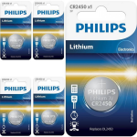 Philips 5 Stuks - Cr2450 3v Lithium Knoopcelbatterij