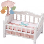 Sylvanian Families Bed Voor Drieling Met Mobiel - 5534