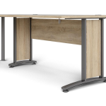 Prisme Hoekbureau, Eiken Decor - Geel