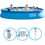 Intex Zwembad Easy Set - Zwembadset - 457x84 Cm - Blauw