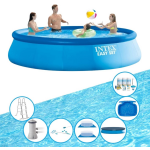 Intex Zwembad Easy Set - Inclusief Accessoires - 457x107 Cm - Blauw