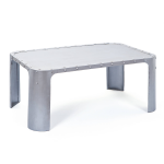 Gorwan Salontafel Zilver. - Silver