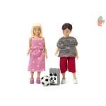 Lundby Poppenhuis Set - Twee Schoolkinderen