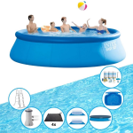 Intex Zwembad Easy Set - Zwembadset - 457x122 Cm - Blauw