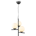 BES LED Led Hanglamp - Hangverlichting - Trion Pora - E14 Fitting - Rond - Mat - Aluminium - Zwart