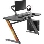 Computer Game Bureau Gaming Desk Thomas Ideaal Voor Uw Game Set Up 120 Cm X 60 Cm - Zwart