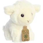 Aurora Pluche Dieren Knuffels Schaap/lammetje Van 13 Cm - Knuffel Boederijdieren