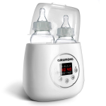 Grundig Flessenwarmer - Dubbele Flesverwarmer - 200w - Verwarmen, Ontdooien En Steriliseren - - Wit