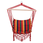 Hangstoel - Voor Binnen En Buiten - Schommelstoelen - Stoelen - Kleurrijk - L100 X B60 X H100 Cm - Rood