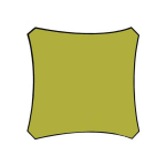 Velleman Schaduwdoek Vierkant 3,6x3,6 Licht - Groen