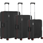 Carry On  Protector Luxe Kofferset - Tsa Koffers Met 4-delige Packer Set - Kliksloten - Ultralicht -  - Zwart