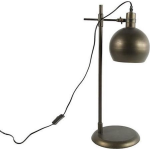Non-branded Staande Lamp Hessel 67 Cm E27 Rvs Brons - Bruin