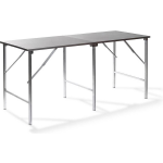 Stainless Steel Working Table Foldable - Zwart