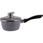 EDENBERG Edënbërg Stonetec Line - Steelpan Keramisch - 16 Cm- 3-laags Anti-aanbaklaag! - Grijs