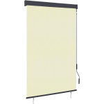 Vidaxl Rolgordijn Voor Buiten 120x250 Cm Crème