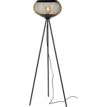 Lucide Lucas - Vloerlamp - Ø 40 Cm - 1xe27 - Mat / Messing - Goud