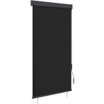 Vidaxl Rolgordijn Voor Buiten 80x250 Cm Antraciet - Grijs