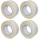 4x Dubbelzijdig Plakband / Tapijttape 150 Cm - Dubbelzijdig Foam Tape - Wit