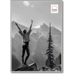 Zep Haes Deco - Kunststof Fotolijst 50x50 Zilver Easy Frame - Ef18s
