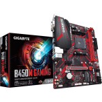 Gigabyte B450M GAMING moederbord Socket AM4 micro ATX AMD B450