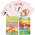 Mini Dinosaurussen Thema Speelkaarten 6 X 4 Cm In Doosje - Kaartspel