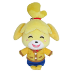 San-ei Co Animal Crossing Smiling Isabelle Knuffel - 15 Cm