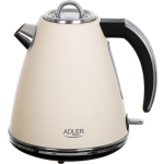 Adler Ad 1343 - Stalen Waterkoker - 1.5 Liter - Strix - Creme - Beige