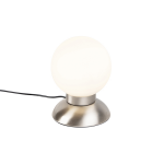 Trio Leuchten Design tafellamp staal dimbaar incl. LED - Majestic